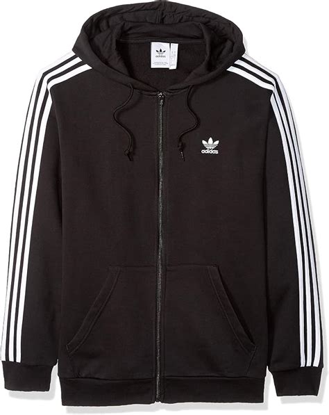 adidas original hoodie big strip